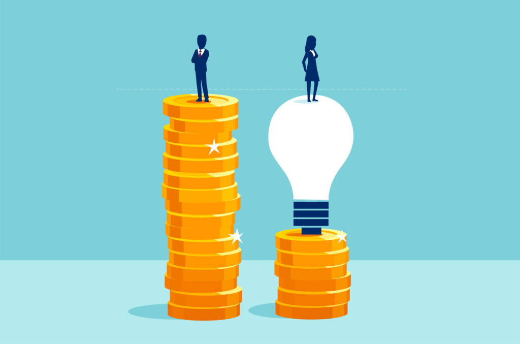 Pay gender gap