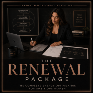 The Renewal Package — RADIANT RESET™ Strategy Program Consulting