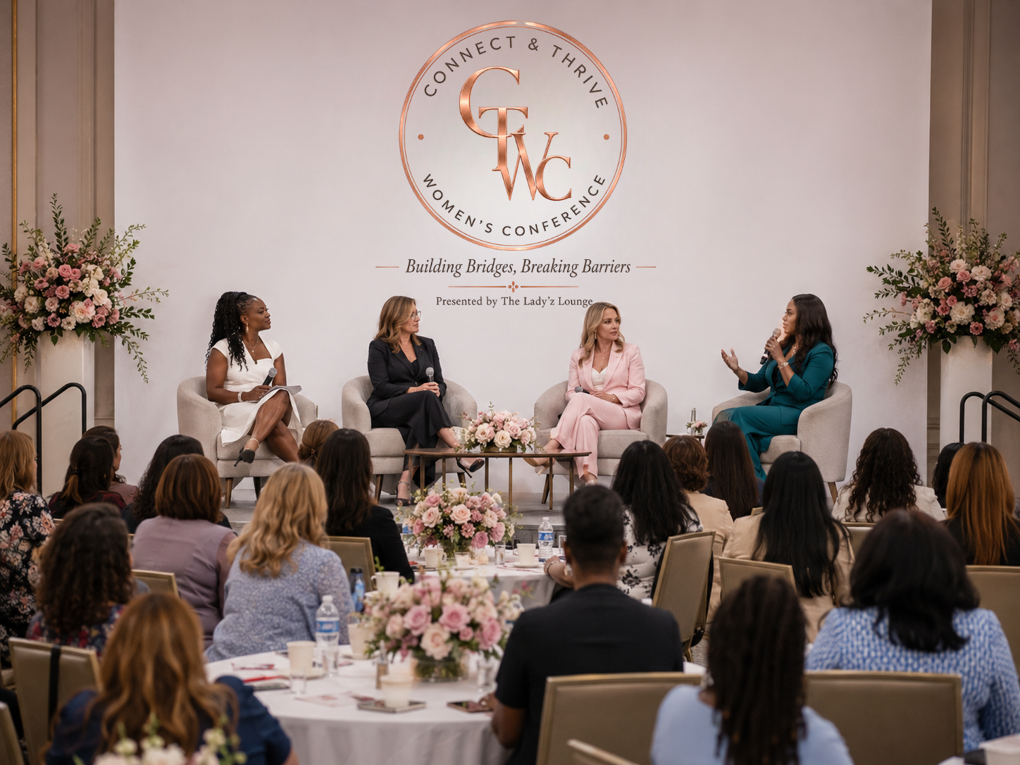 Women attending the Connect and Thrive Women's Conference